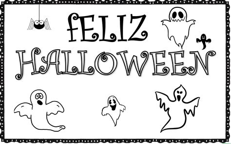 dibujos halloween para colorear|imagenes de halloween para colorear.